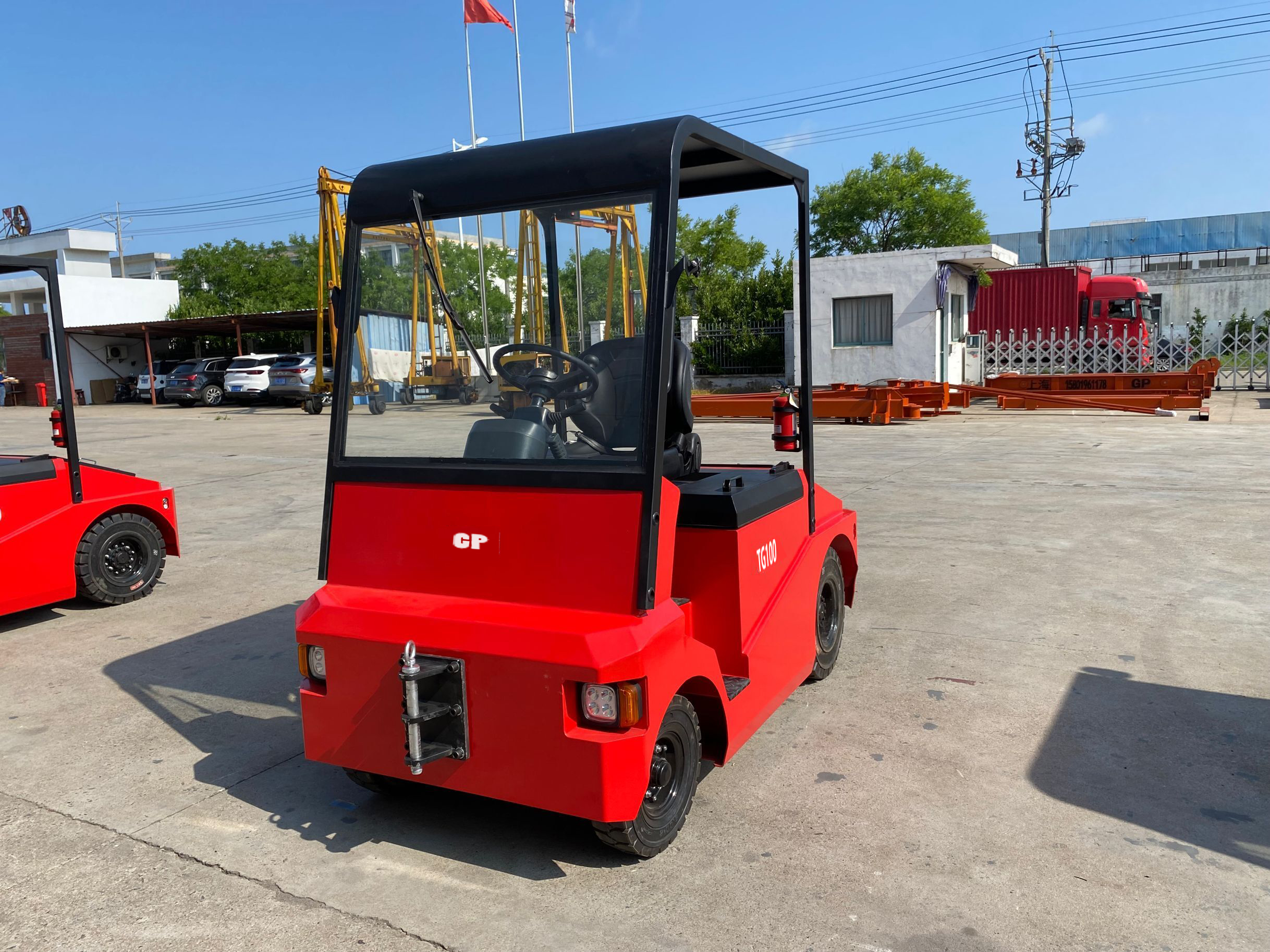 Tracteur de remorquage électrique 8 tonnes 10 tonnes TG80 TG100